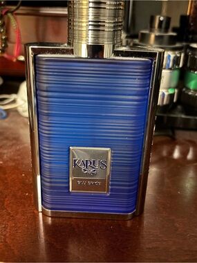 Kapus Blu Spice Men’s Fragrance Bottle - Blue